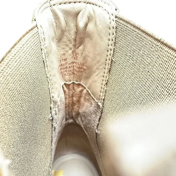 Sam Edelman Laguna Chelsea Boots Tan Suede Lug Sole Ankle Booties Women’s 11 - Picture 14 of 14